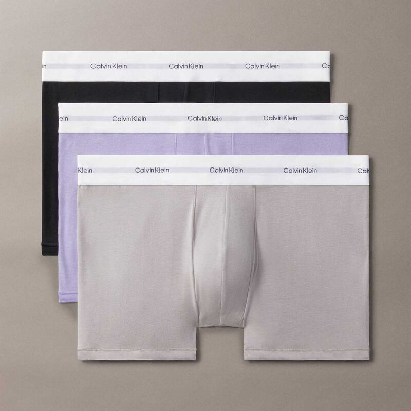 Calvin Klein Cotton Modal Stretch Trunks - 3 Pack image number 1